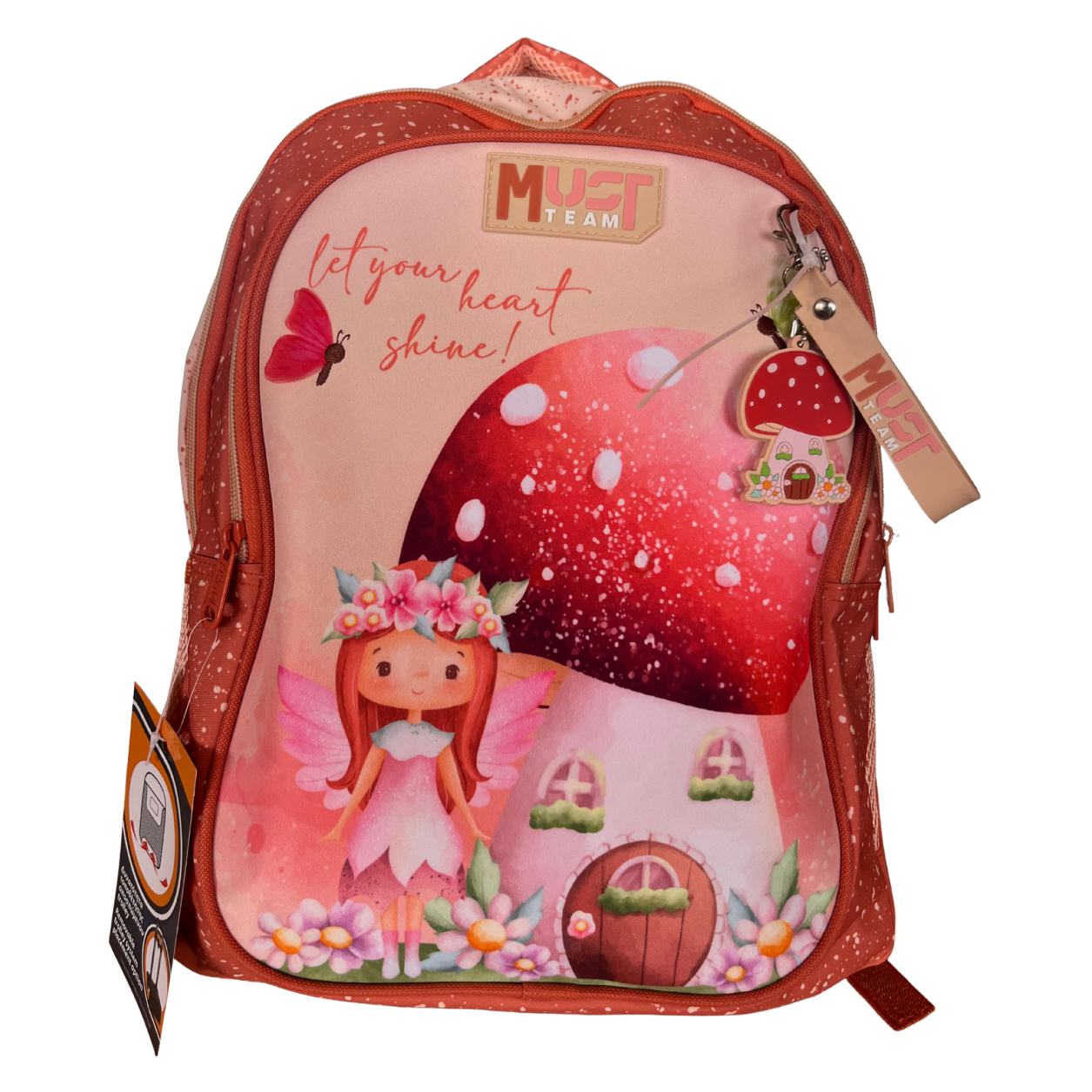 Cartable Scolaire Fille MUST Team Rose – Fée & Maison Champignon