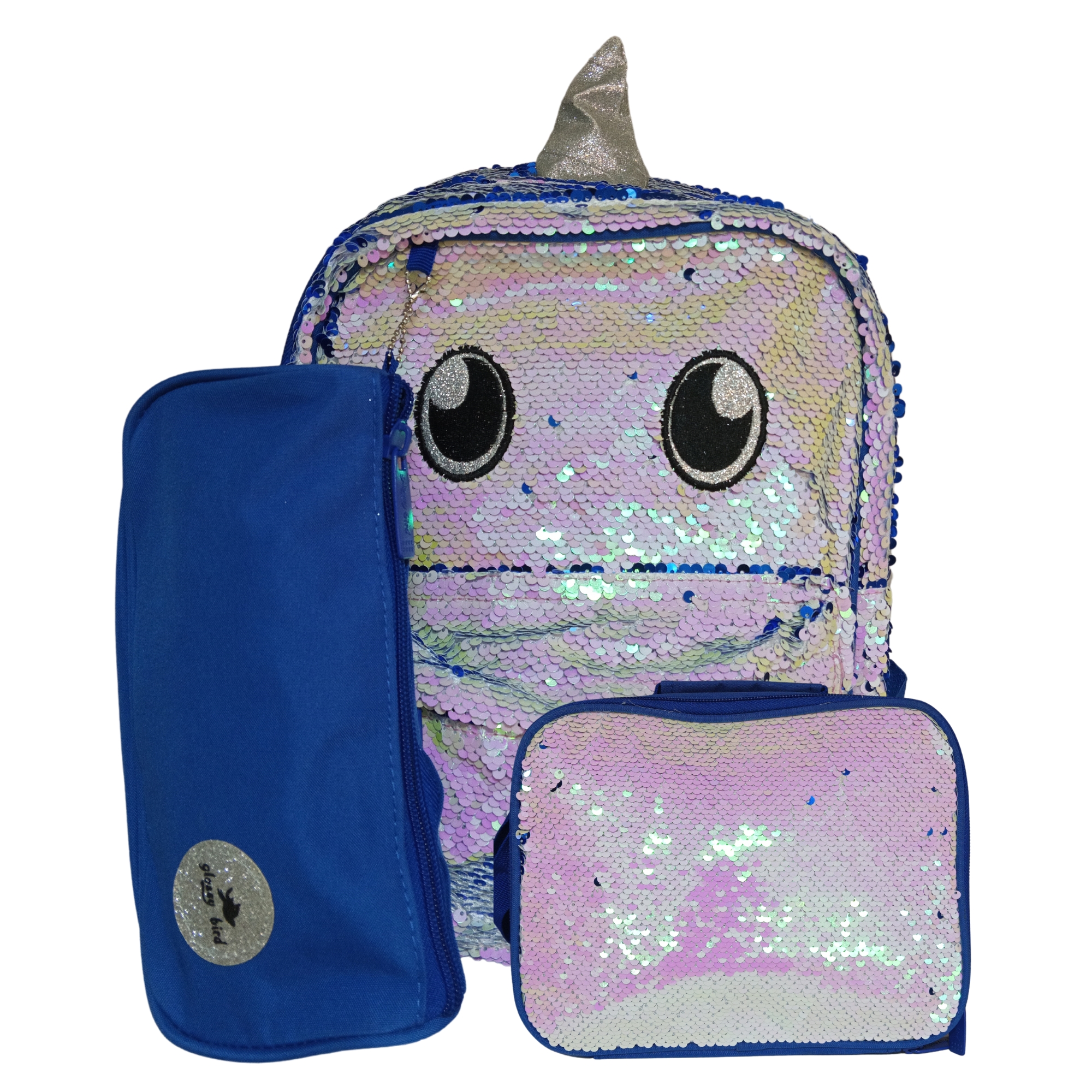 CARTABLE SAC A DOS + TROUSSE REF GB2414 GLOSSY BIRD