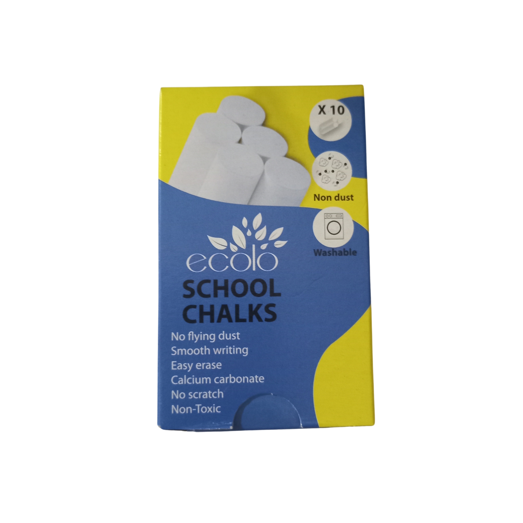 BOITE DE CRAIES BLANCHE 10ETUIS ECOLO