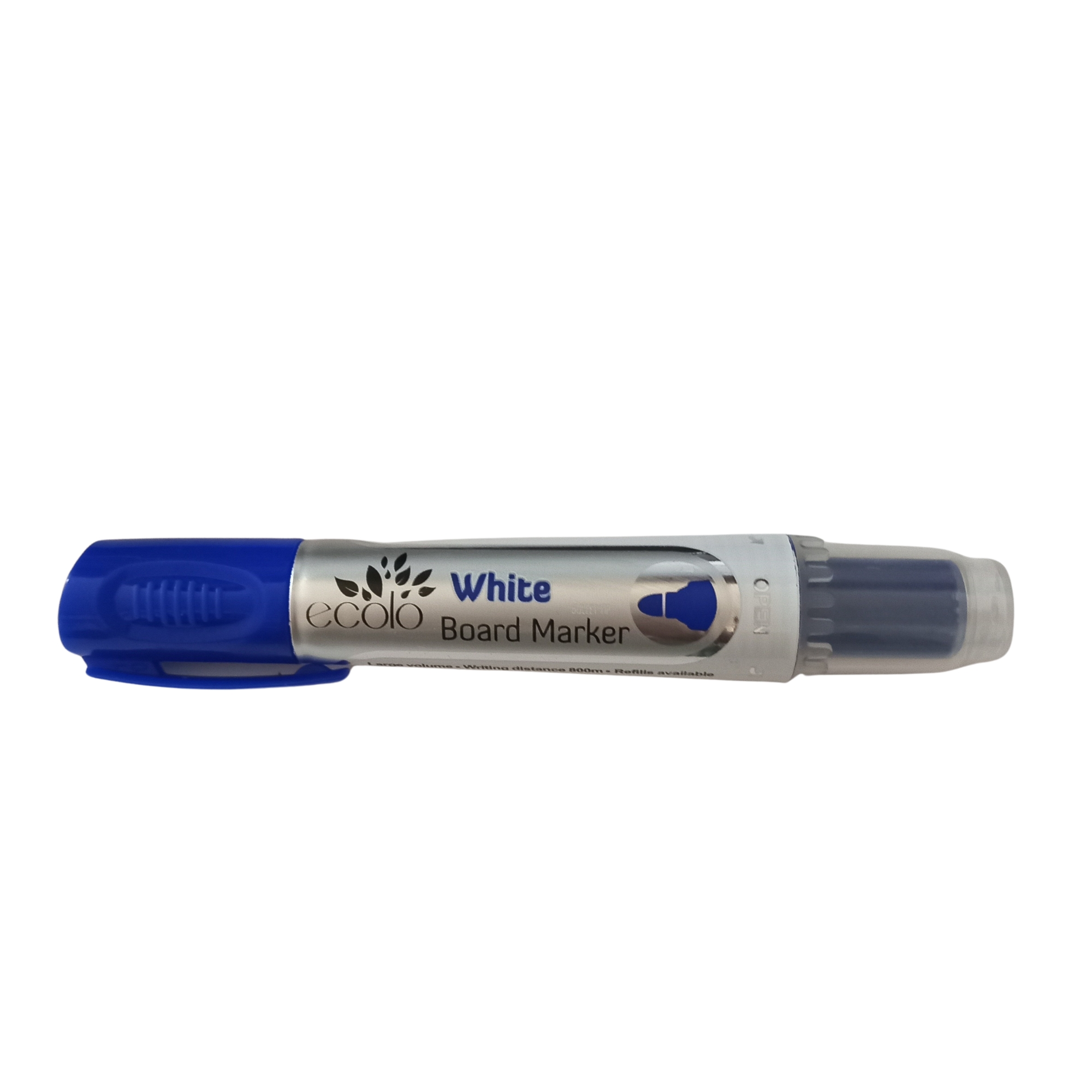 MARQEUR POUR TABLEAU BLANC  ECOLO RECHARGEABLE BLEU