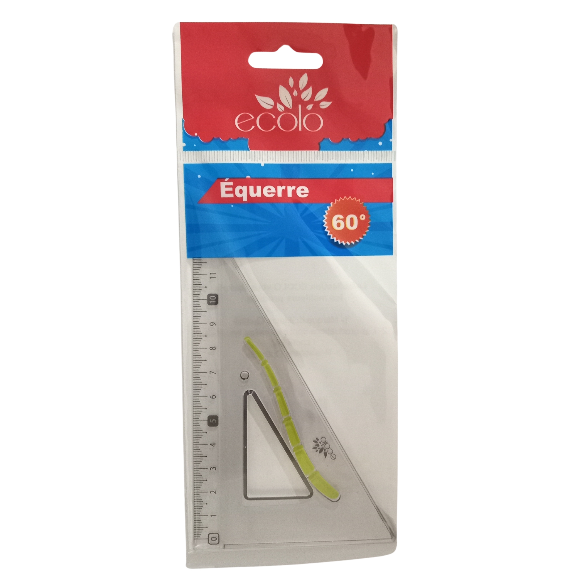 EQUERRE 60° EXTRA 8.5*14.5CM ECOLO
